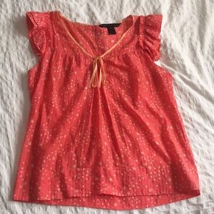 Marc by Marc Jacobs cotton/silk blend top size S